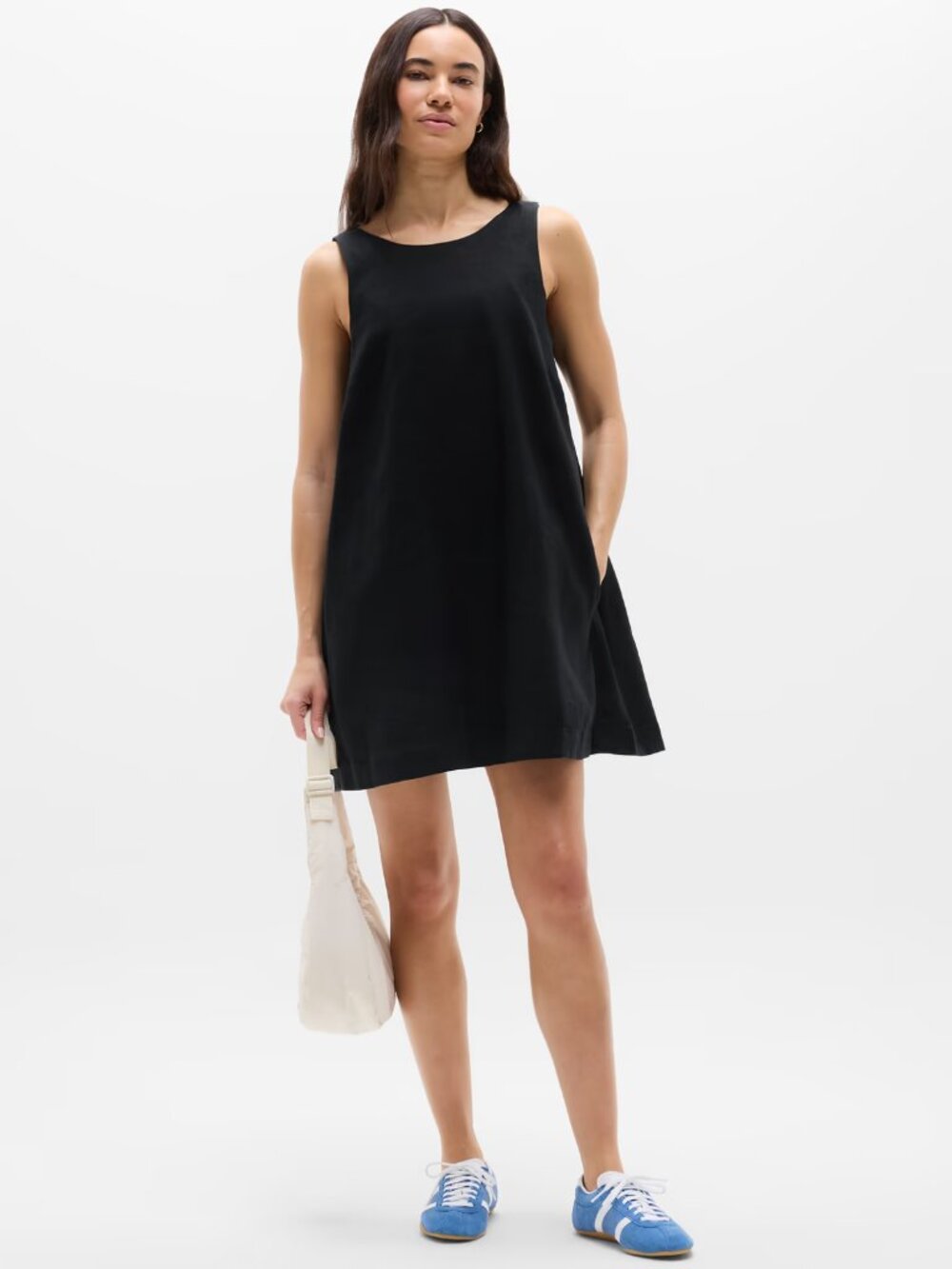 Athleta Retreat Linen Dress - Small Tall